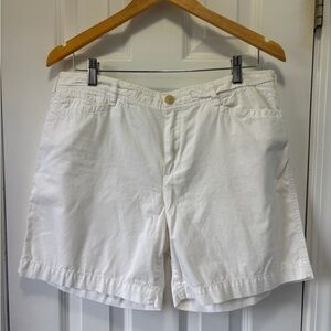 Lauren‎ Ralph Lauren Women's White Shorts Size 10
